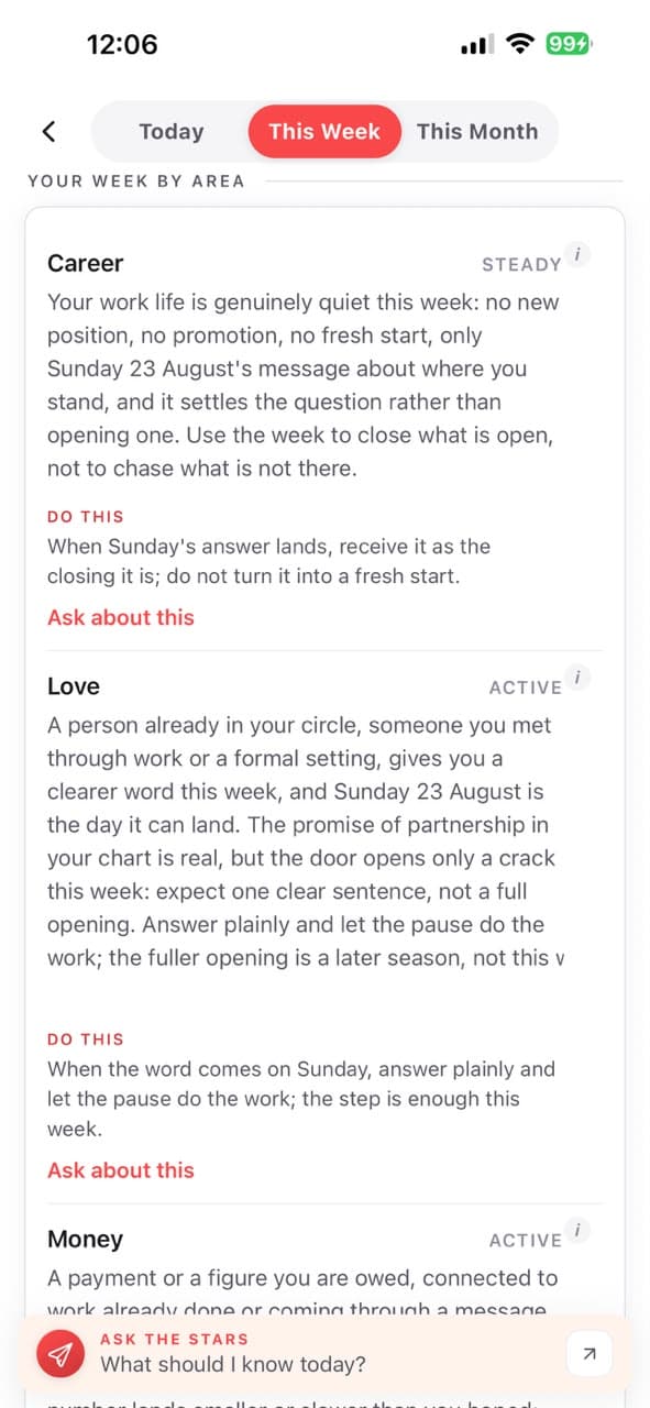 Horoscope: Career and relationship guidance