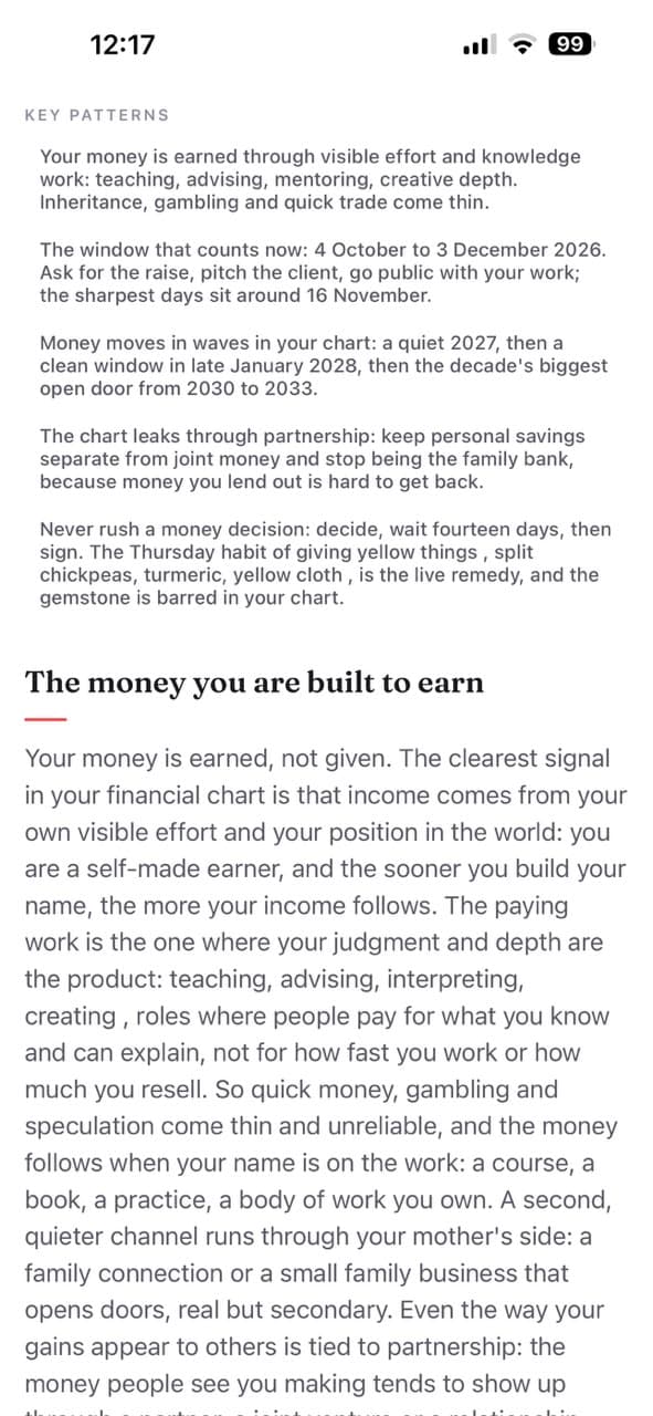 Personal reports: Long-form money and career insight